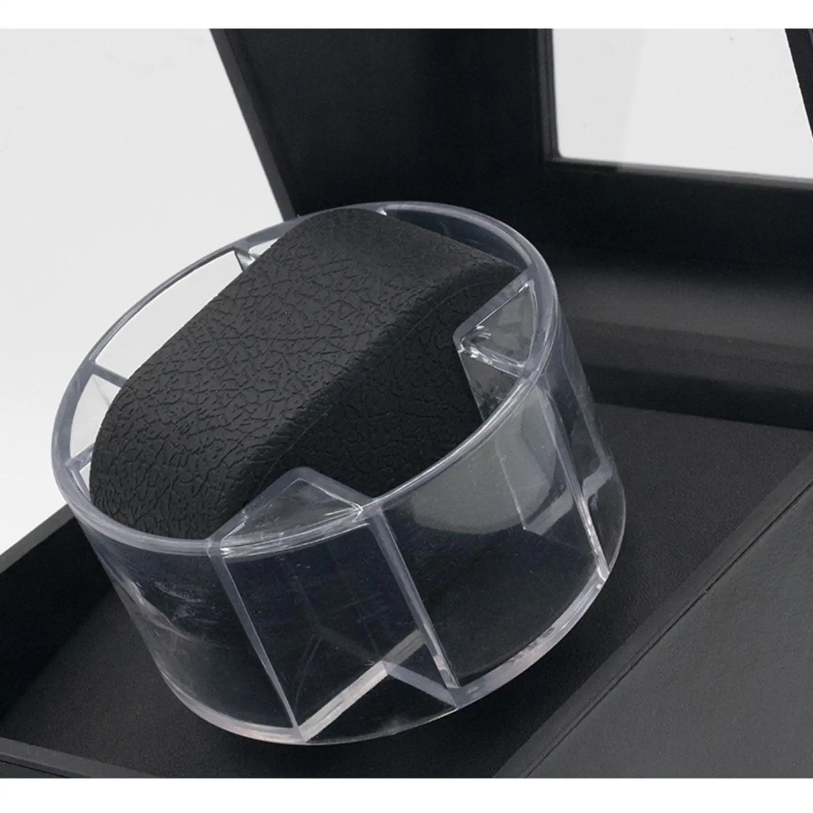 Single Watch Winder Box Watch Case with Quiet Motor Flexible Watch Pillows USB