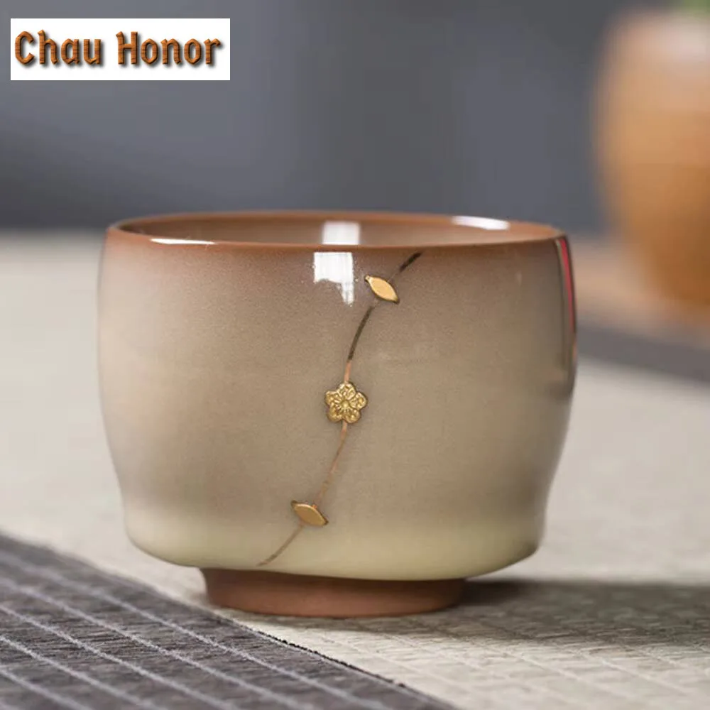95ml Creative Longquan Celadon Teacup Handmade Lard Frozen Master Cup Handamde Saw Nail Tea Bowl Chazhan Kung Fu Teaware Gifts
