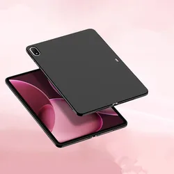 Silicone Protective Case TPU Anti-Drop Soft Shell for OPPO Pad4 Pro 2025 (Black)