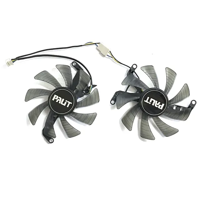 그래픽 카드의 성능을 향상시킬 수 있는 더블 팬 디자인의 GPU 팬
