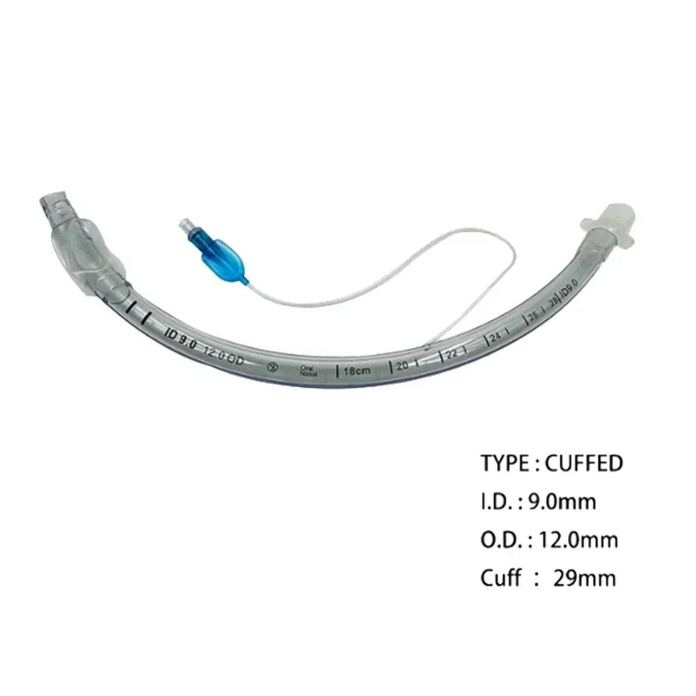 17Pcs Veterinary Endotracheal Tube Veterinary Equipment 2-10mm Endotracheal Tube