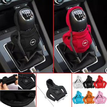 Decorazione in peluche per interni auto, rivestimento del cambio, per Opel Astra H G J Insignia Mokka Zafira Corsa Vectra C D Antara