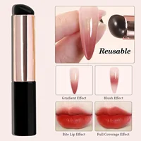 Nail Pat Gel Gradient Smudging Silicone Brush Powder Embossed Portable Multi-functional Nail Tool With Seal 1