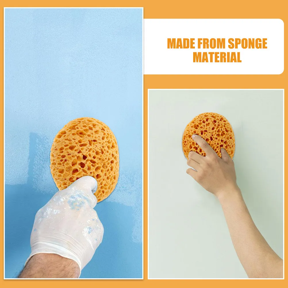 4개입 드라이월 텍스처 스펀지, 벽면 질감 수리, 천장 질감 페인팅, 청소용 패치 스펀지, 노크다운 도구, 재사용 가능