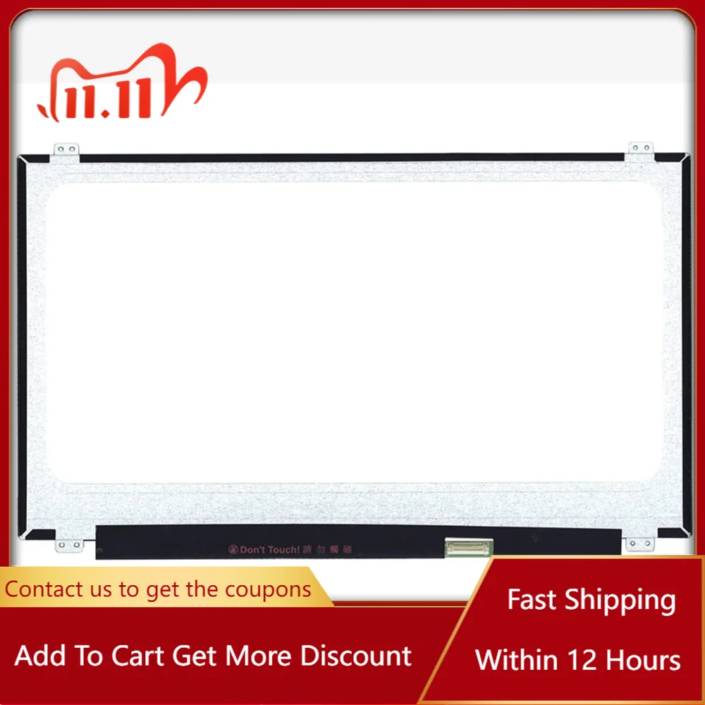 

15.6 Inch LTN156HL01-101 Fit LTN156HL01 101 EDP 30PIN 60HZ FHD 1920*1080 LCD Screen Laptop Display Panel