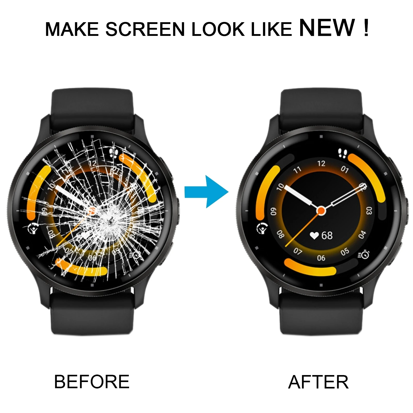 

For Garmin Venu Original LCD Screen with Digitizer Full Assembly