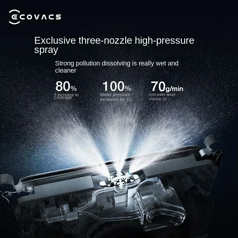 5500Pa ECOVACS WINBOT W2 Window Cleaning Robot Fully Automatic Window Cleaning Robot Household Window Cleaning Machine 5