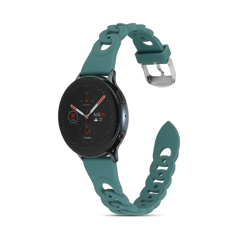 Silicone Air Hole Sports Band with Adjustable Strap