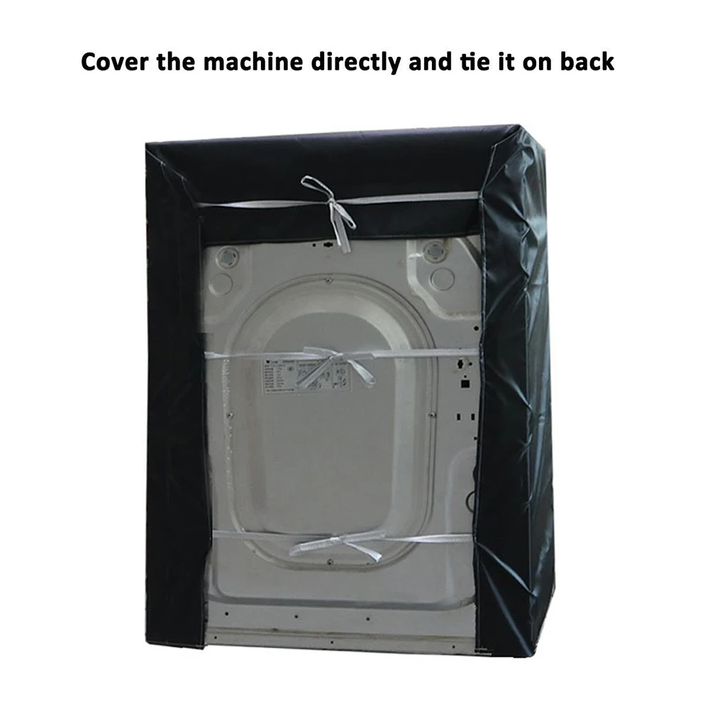 Waterproof Dryer Cover Front Open Oxford Cloth Washing Machine Protection Sleeve Dustproof Aging