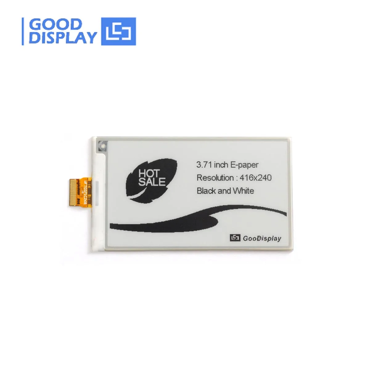 Polegada E-paper Display Preto e Branco Grayscale E-ink Módulo de Tela Gdew0371w7 3.71 - Imagem 2