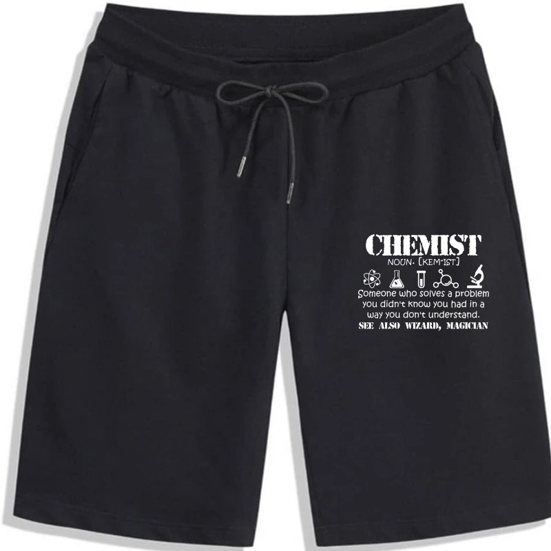 

Мужские шорты, химик, кто решает проблему, женские шорты