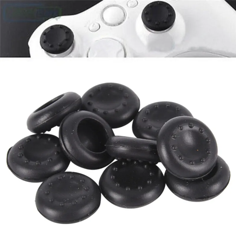 10Pcs Thumbsticks Cap Cover Gomma Silicone Controller Analogico Joystick Grips Copricapo Per Ps3 Ps4 Xbox One 360 Accessori