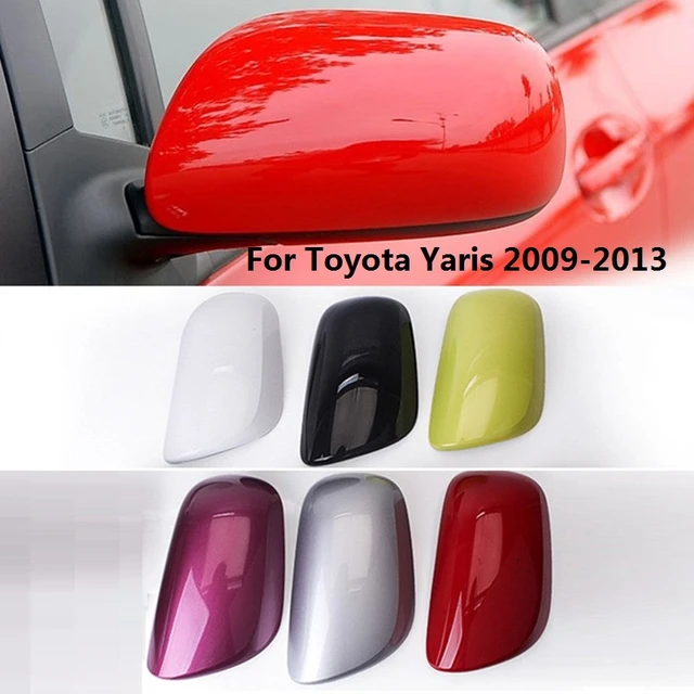 Boîtier de rétroviseur pour Toyota Yadditif, couvercle de rétroviseur,  accessoires de voiture, 2007 ~ 2013 - AliExpress