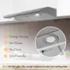 Range Hood 36 inch with Ducted/Ductless Convertible, Slim Kitchen Stove Vent Hood, LED Light, 3 Speed Exhaust Fan 6