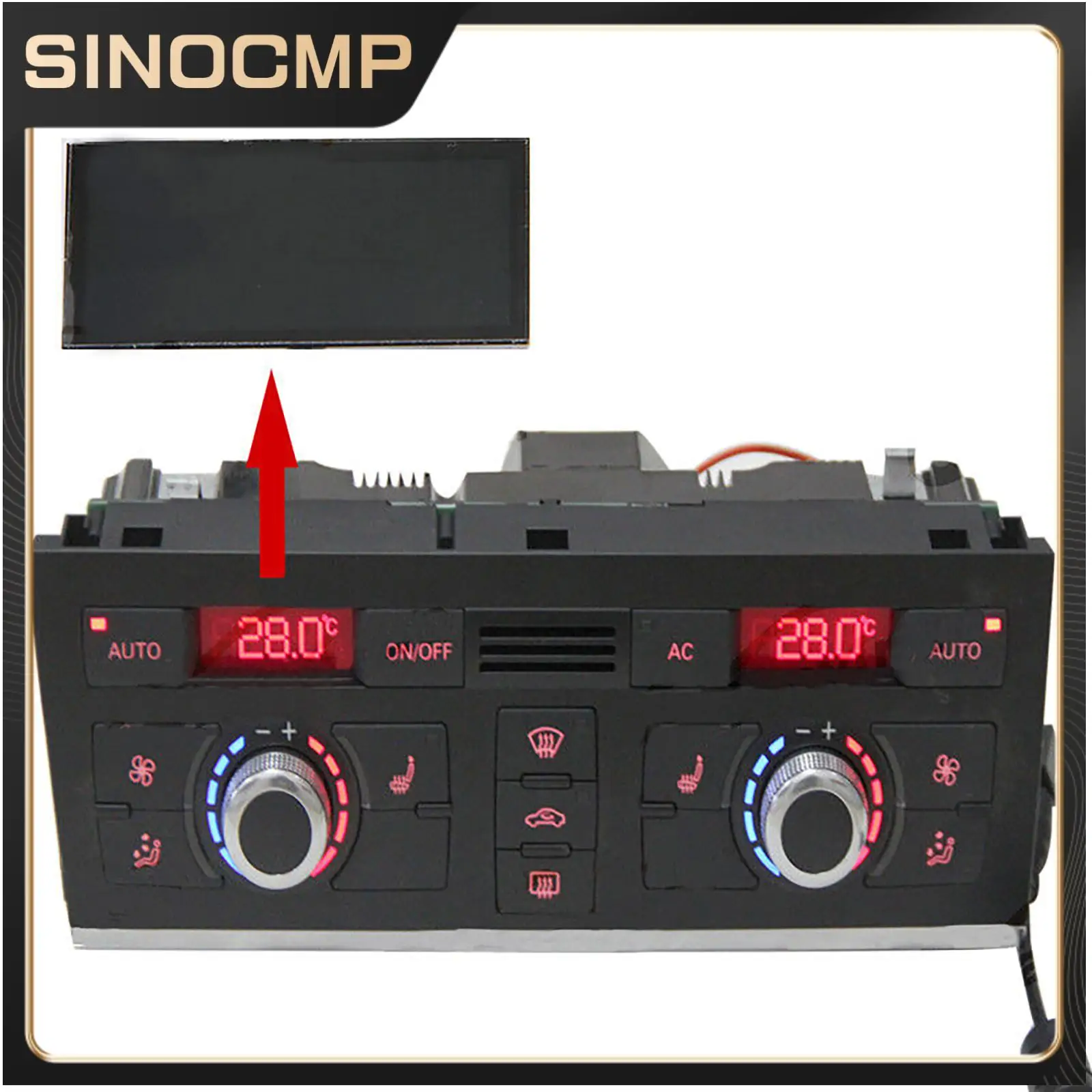 1Pcs LCD 디스플레이 화면 에어컨 패널 장치 디스플레이 LCD 픽셀 수리..