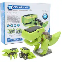 

physics Solar Robot Building Kit Assembled Plastic Educational Children Technology Model Toy Gift