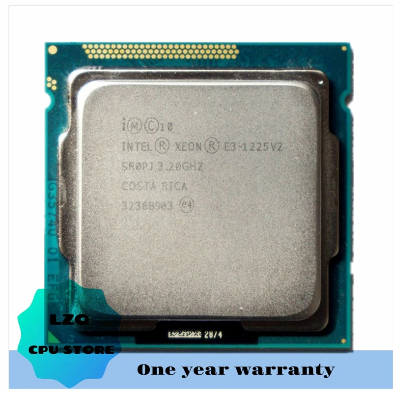 Intel Xeon E3 1225 v2 E3 1225v2 E3 1225 v2 3.2 GHz Quad Core Quad ...
