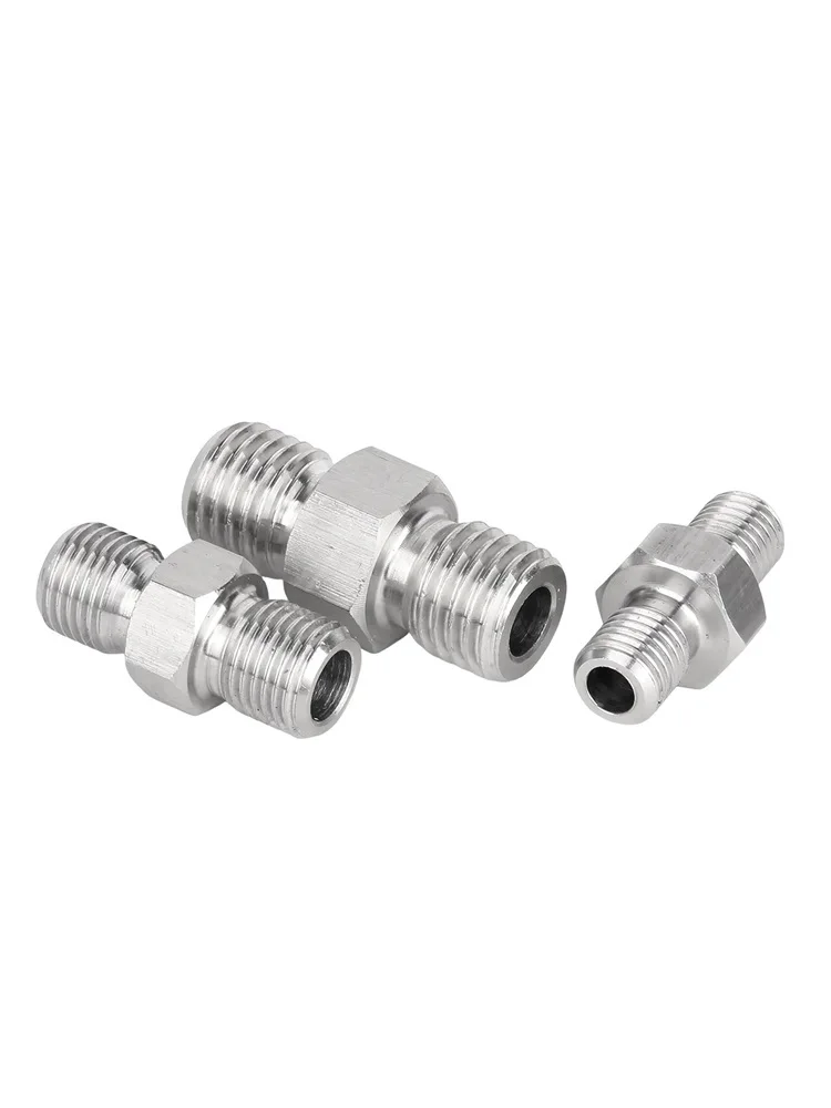 M8M22 1/8'' 1/4'' 3/8'' 1/2'' 3/4'' 1''2'' 304 스테인리스 스틸 수나사 육각 니플 고압 파이프 피팅 이퀄/리듀서