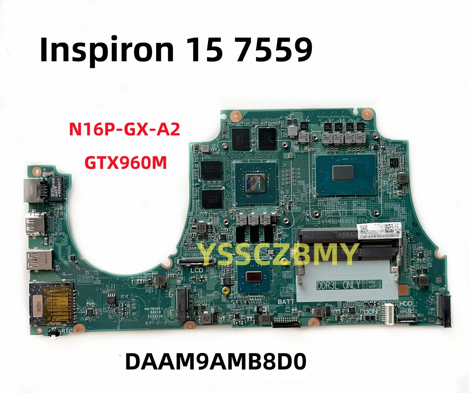 Inspiron 7559 Inspiron 15 7000 Motherboard Dell Inspiron 15 7559