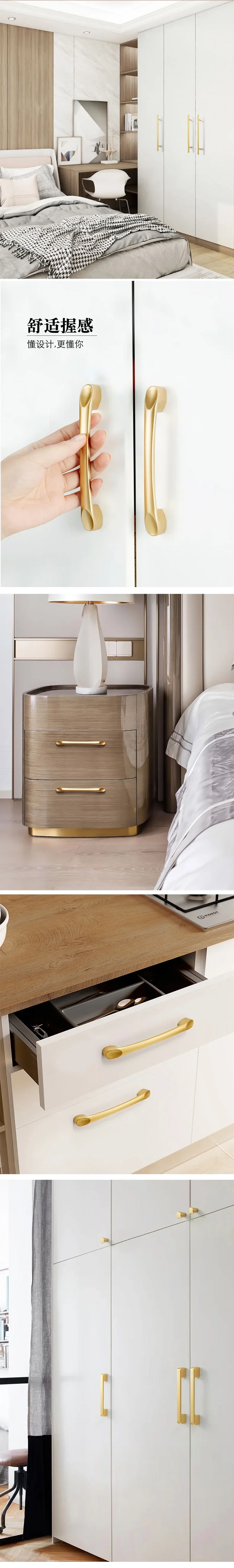 2 Maniglie Per Mobili Cucina In Alluminio - 96 Mm, Per Cassetti E Ante, Facili Da Installare - Foto 8