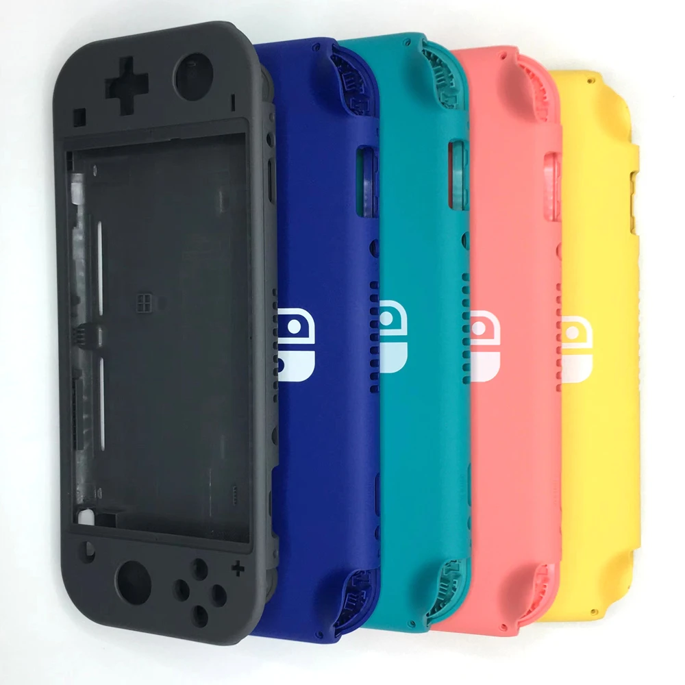 Coque Bleue + kit boutons Nintendo Switch Lite