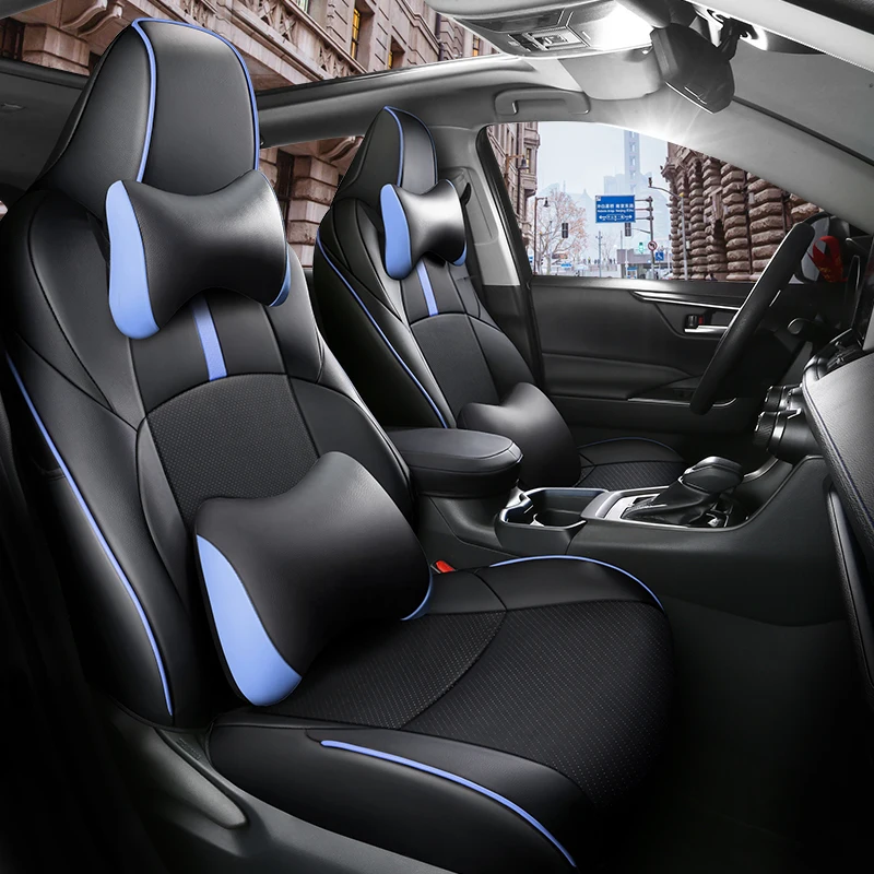 

Car Special Seat Covers For Toyota Wildlander 2020-2023 Years Full Set Auto Protector Artificial Leather Waterproof Styling