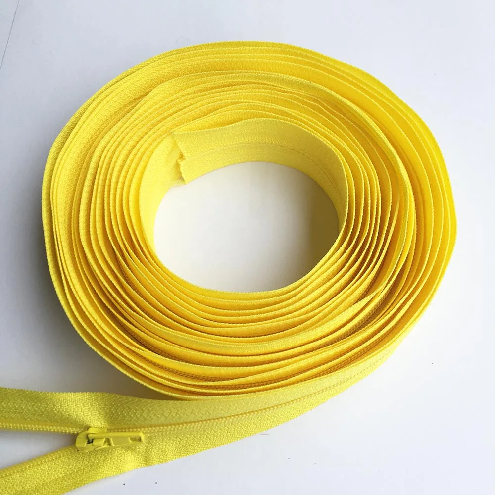 High-Quality Nylon Zipper Roll with Sliders for DIY Sewing and Accessories