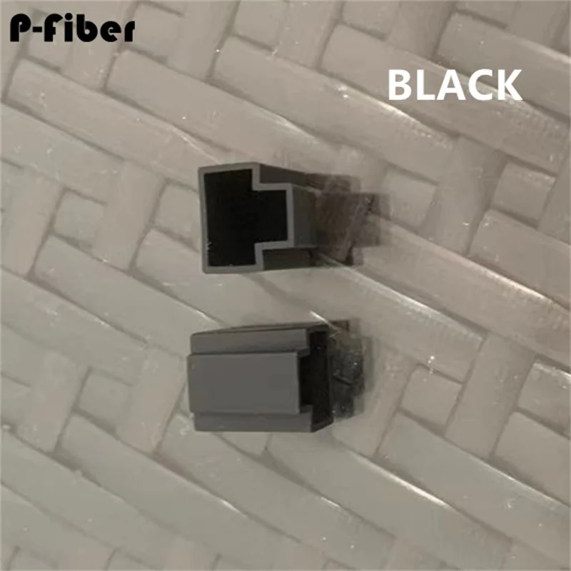 RJ45 RJ11 dust cap 50pcs LAN network black transparent CAT5E CAT6E CAT7 silicone TPU protective cover dust plug