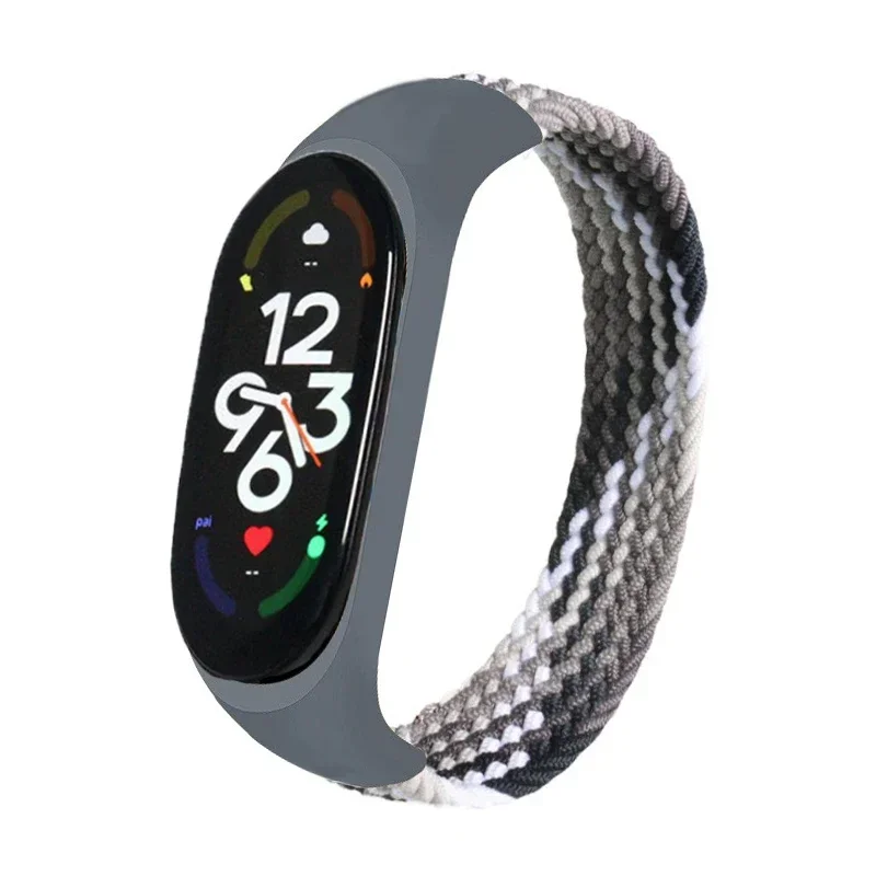 Braided Nylon Solo Loop for Smartwatches - Durable and Stylish Watch Strap Replacement Bracelet