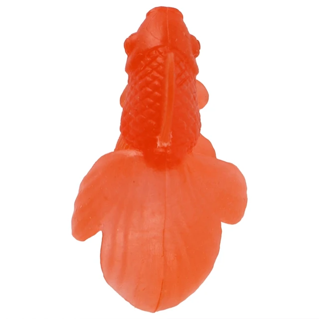 10 Pcs/Lot Soft Rubber Gold Fish Baby Bath Toys Small Plastic Simulation Small Goldfish Water Toy Fun Kids Swimming Beach Toys 1