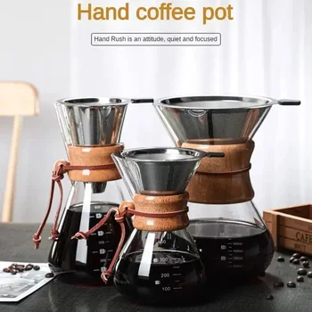 Glass Pour Over Coffee Maker 1