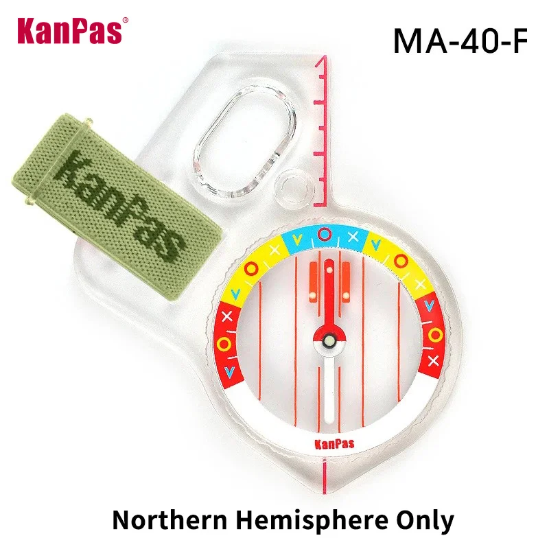 KANPAS Training Orienteering Compass MA-40-F Northern Hemisphere Only waterproof compass,mini compass,navigation compass,portable compass,survival compass