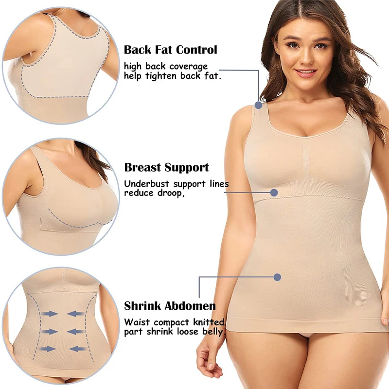 Slimming Shapewear for Women Tummy Control Shaping Camisole