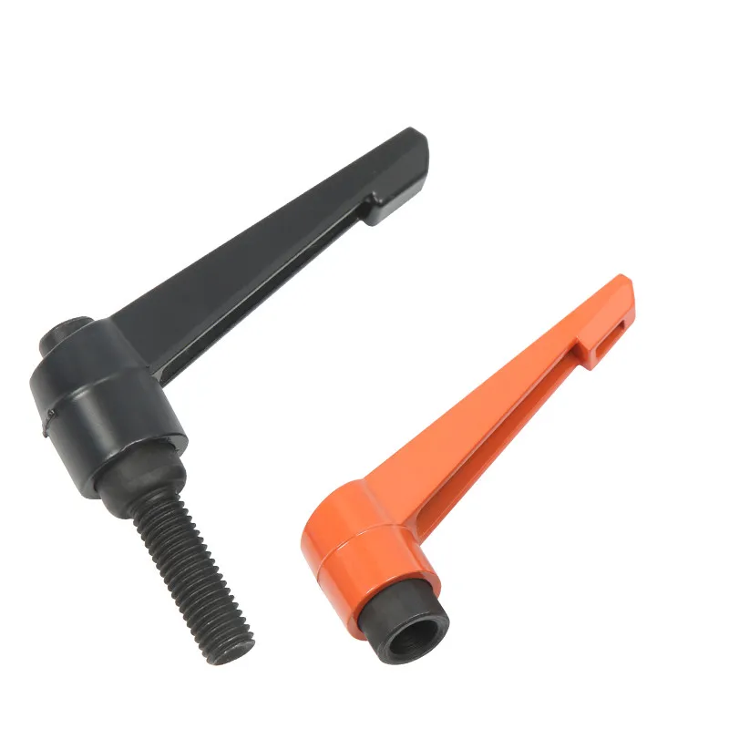 Clamping Handles External Thread Adjustable Handle Lever Thread Metal Knob Machinery Tools Diameter M4-M16 Length 10-100mm