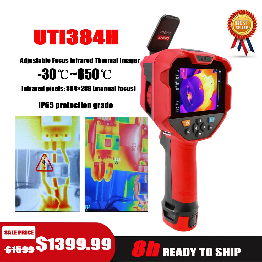 UNIT UTi384H Infrared Thermal Imager highresolution manual focus