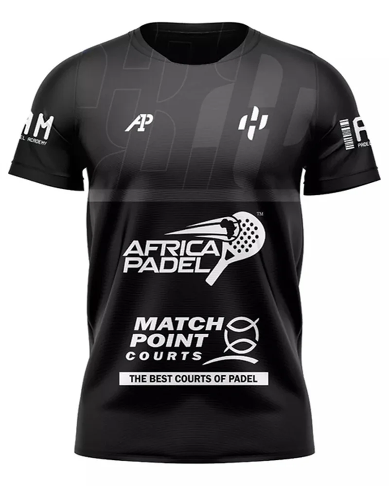 

Fashion men's badminton T-shirt men's tennis jersey summer casual sport T-shirt round neck short sleeved table tennis sportswear