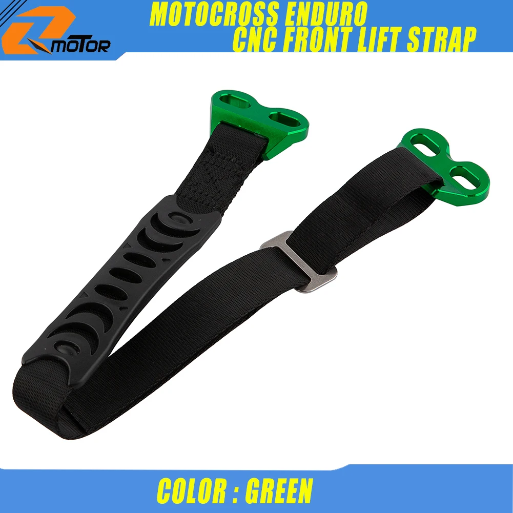 CNC Rescue Traction Strap Pull Sling Belt for Off-Road & Motocross Adventures