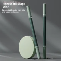 【M】Yoga Stick For Body Stretching Relaxation Tool Roller Ergonomic Training Device For Sports Outdoors Home Workout