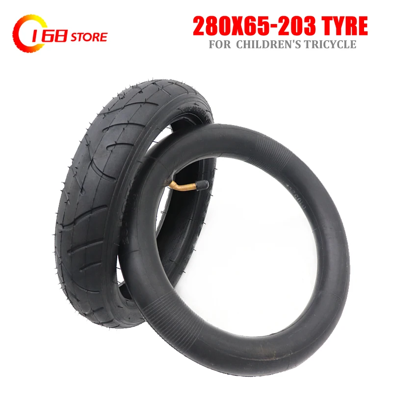 High Quality 280x65-203 Tyres Inner Tube Children's Tricycle Trolley, Pneumatic 280*65-203