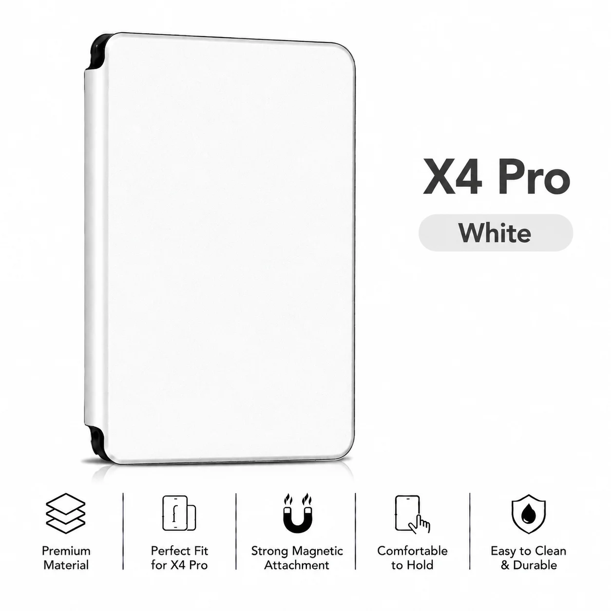 XTEINK Magnetic Slim Shockproof E-Reader Protective Cover - Strong Magnetic Design, Available in Multiple Colors