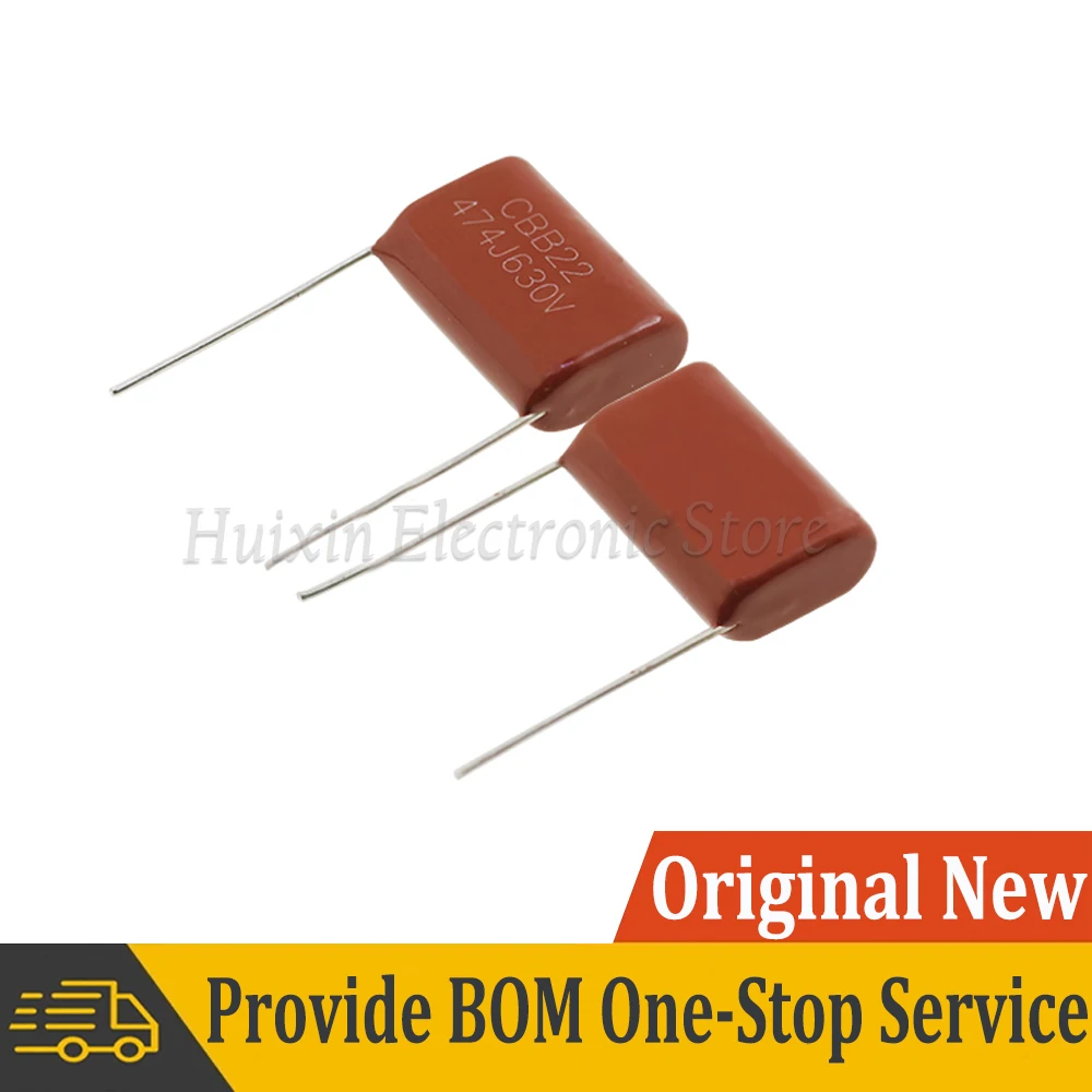 

10pcs 630V474J 474J630V 0.47UF Pitch 20mm 630V 470NF 474 CBB Polypropylene film capacitor