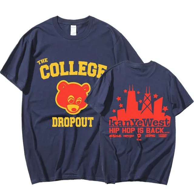 College Dropout Shirt | Season Kanye West Shirt | Tshirt Kanye West Print -  Shirt Men - Aliexpress