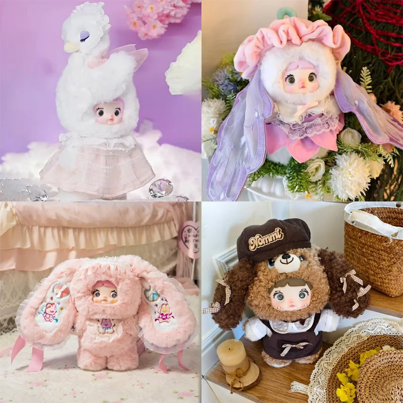 Nommi Hanging Card Series Cute Nommi Swan Lake Valentine's Day