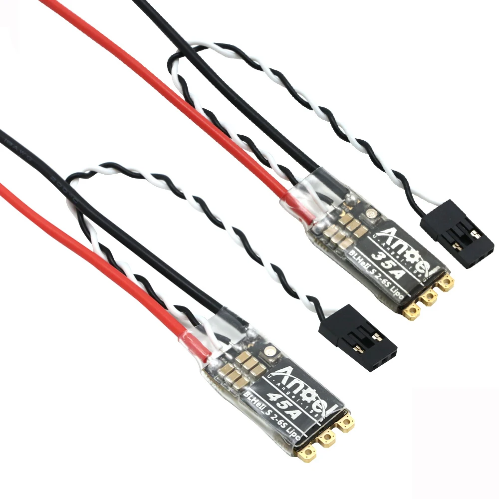Blheli-スピードコントローラー,35a/45a 2-6s esc,統合されたrgb