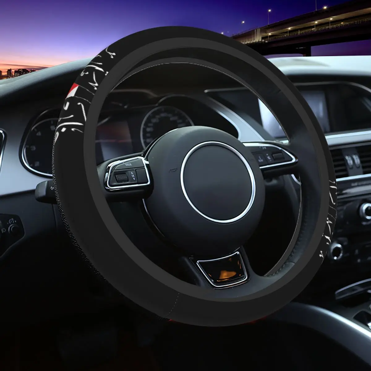 PalestinianArabicCarSteeringWheelCover38cmElasticPalestine