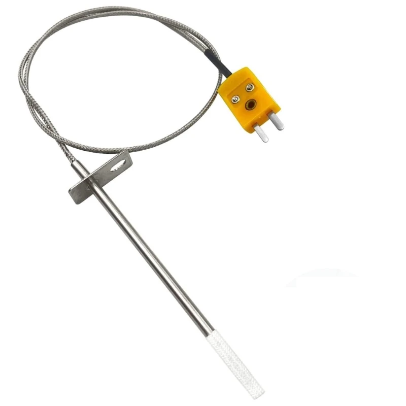 

Durable Temperature Control Probe Heater Wire Thermocouple Baking Tool Temperature Probe for 560 1050 Grills