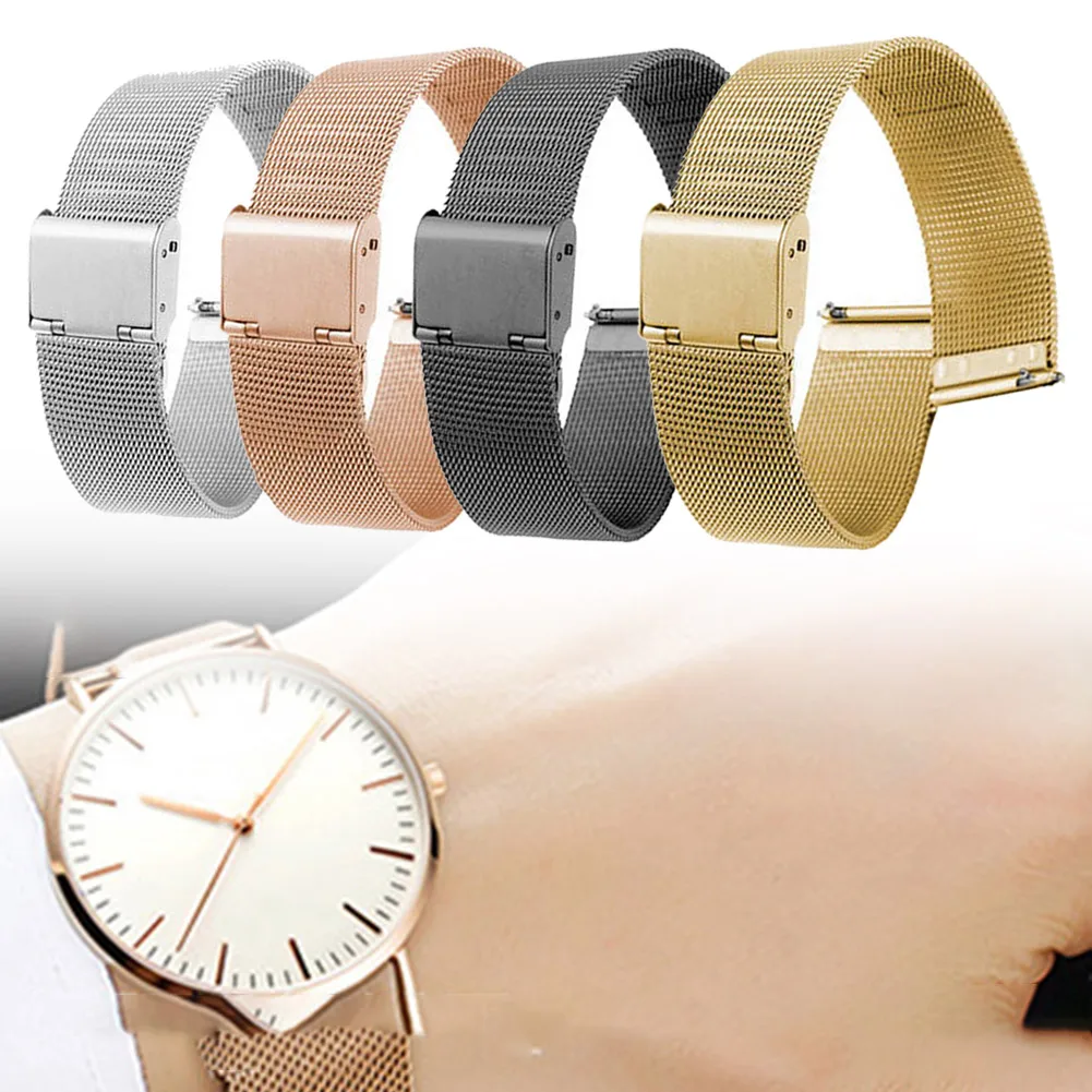 Stainless Steel Mesh Watch Band Detail 2