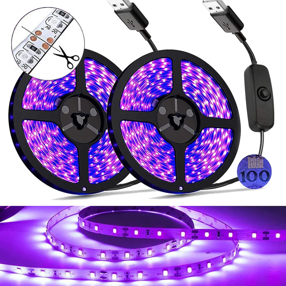 شريط ليد فوق بنفسجي 5V