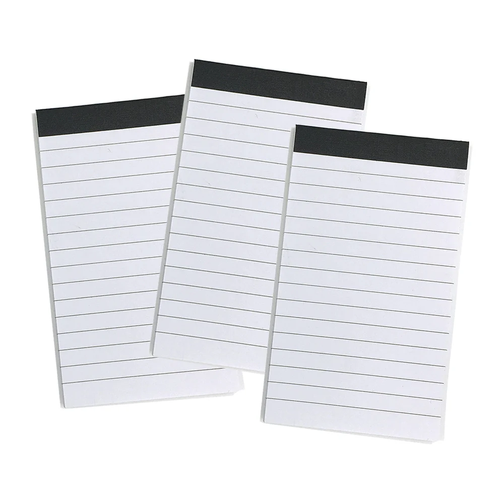 3 шт./лот Міні-портативний блокнот A7 Кишеньковий планувальник Журнал Щоденник Скетчбук Офіс Школа Бізнес Канцтовари Блокнот