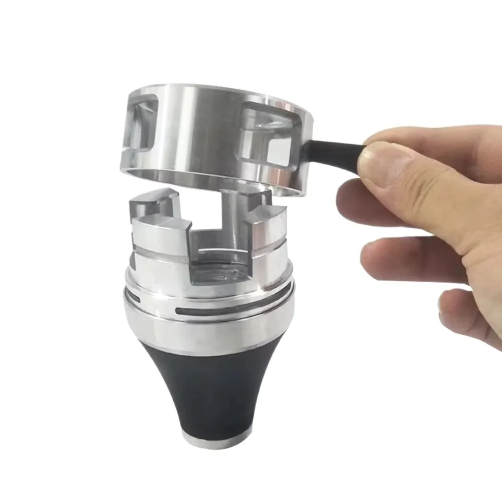 우리는 Sheesha Narguile Shisha 파이프 액세서리를위한 아랍 금속 물 담뱃대 숯 홀더 키트 분리형 탄소 Chicha 연기 그릇을 퍼프